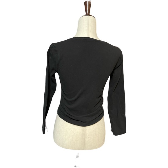 Barbie Black top with ties on both sides. This top fits Small/Medium (no tag) - Picture 3 of 3